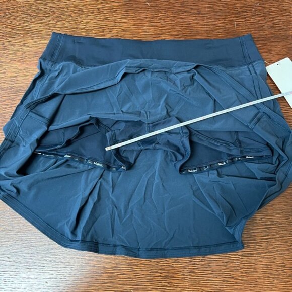 Lululemon Pace Rival Extra Long True Navy Skirt Size 12 NWT - Picture 6 of 6